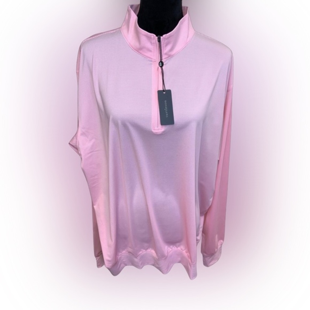 Turtleson 🔥Reid🔥¼ Zip Outerwear Pullover Golf Apparel - SZ M